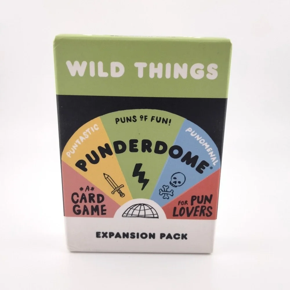 Punderdome Wild Things Expansion Pack:‎ 50 Cards Sealed - Clarkson Potter